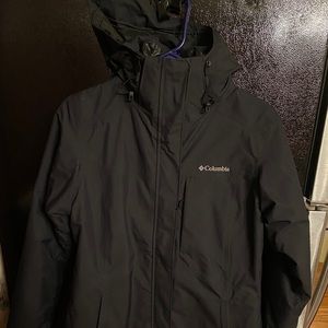 Columbia Interchange Omni Heat Black Parka